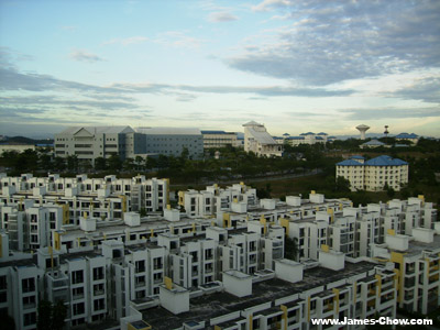 Can see campus from here!