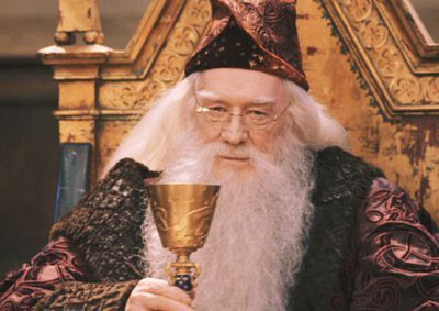 The old, real Dumbledore! The old, real Dumbledore!