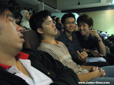 Sleeping!