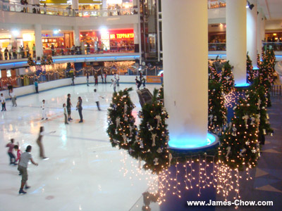 Ice skating rink in Sunway