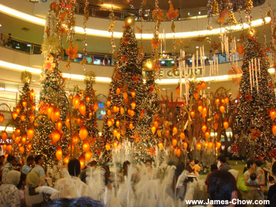 Christmas Decorations at Mid Valley!