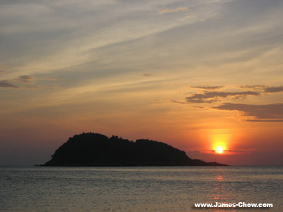 Beach sunset Beach sunset