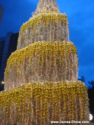 Pavilion tree at night... Pavilion tree at night...