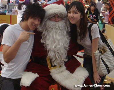 This Year's Santa has a Bushier Beard. This Year's Santa has a Bushier Beard.