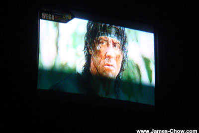 Rambo in the bus Rambo in the bus