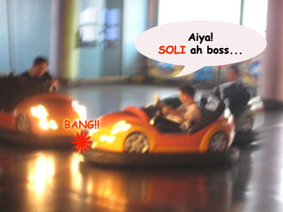 SOLI I hit you! SOLI I hit you!