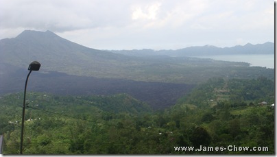 Mt. Batur and the Surrounding Lake Mt. Batur and the Surrounding Lake