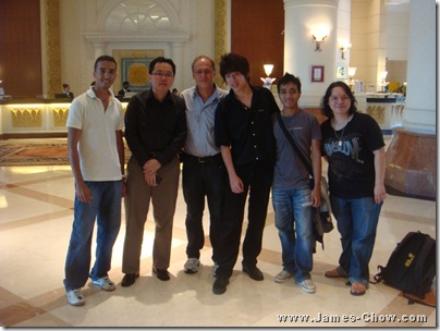 At Putrajaya Mariott Hotel with Dr. Riekert and Dr. Chang At Putrajaya Mariott Hotel with Dr. Riekert and Dr. Chang