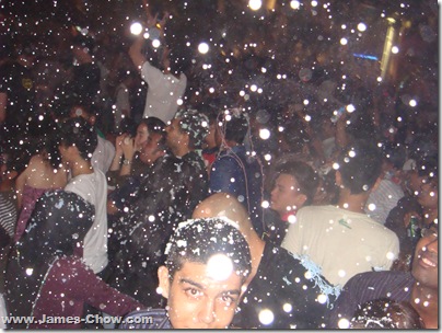 Like snowing in The Curve!