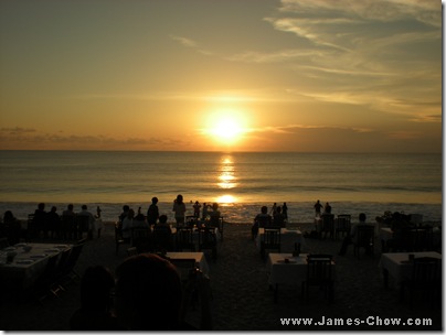 First Bali Sunset!