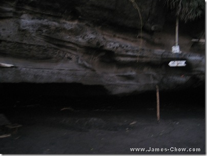 Creepy, dark place with white sign... Creepy, dark place with white sign...