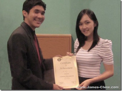 Certificate from President! Certificate from President!
