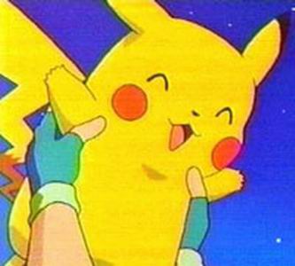 Pikachu is my friend! Pikachu is my friend!