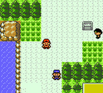 Sreenshot of Pokemon Gold Version! Sreenshot of Pokemon Gold Version!